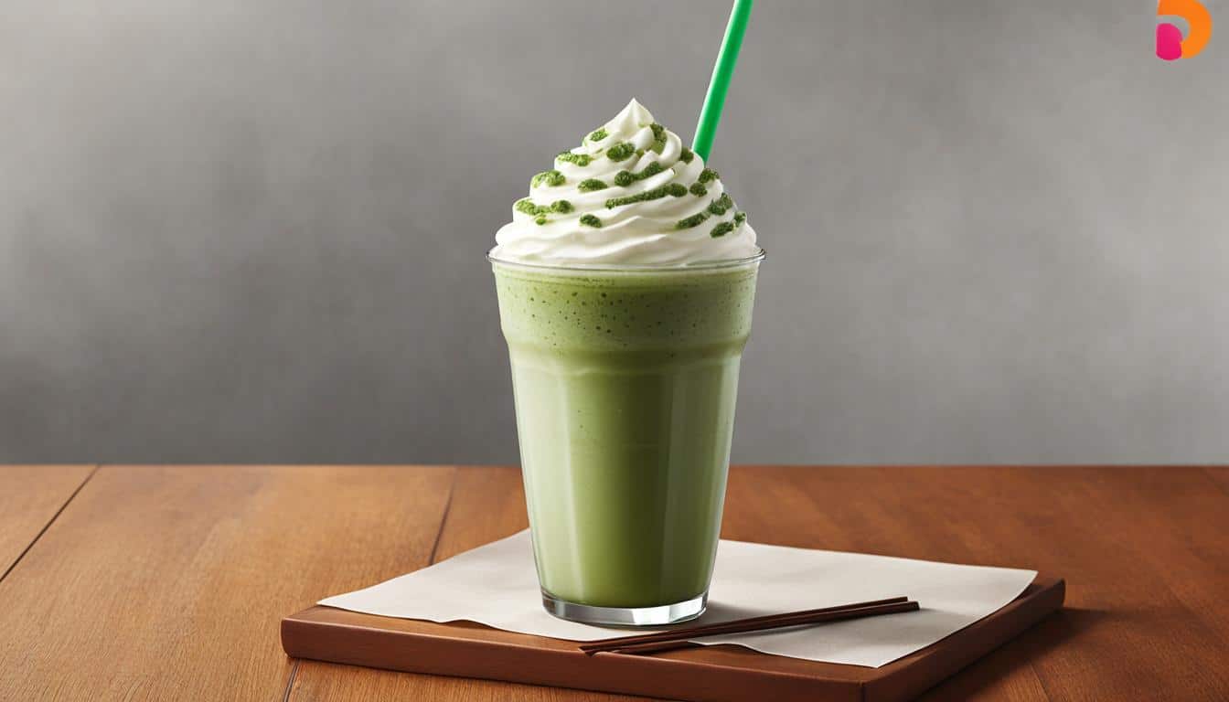 Frozen Matcha Latte Dunkin